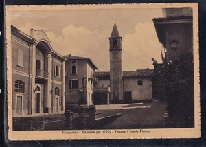 Cartolina Valsassina Pasturo Piazza Vittorio Veneto CL553 - Picture 1 of 1