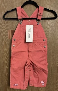 Lena Overalls 18 -24 Month- Pink - Picture 1 of 4