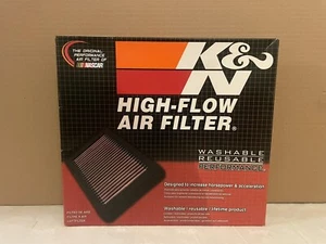 Filtro de admisión de aire de alto flujo K&N 33-2206 se adapta a: Select 00-08 Chrysler/Dodge - Imagen 1 de 6