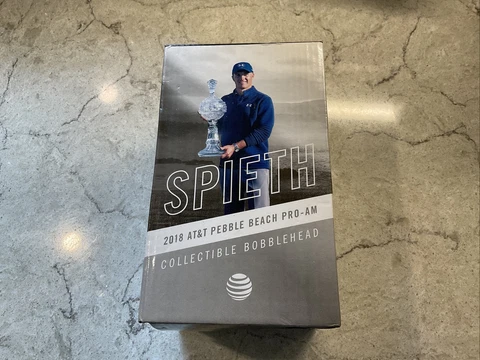 Jordan Spieth Bobblehead AT&T Pebble Beach 2017 Cover