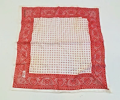 Lenço vintage Yves Saint Laurent 18" YSL floral lenço bandana - Imagem 1 de 4