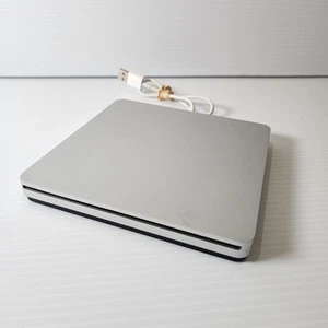 Apple USB SuperDrive External Disc Drive CD DVD Model A1379 Genuine Tested Works - Photo 1/6