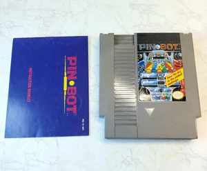 NES PinBot with Manual | Nintendo Vintage Game Cart | Cleaned & Tested - Picture 1 of 3