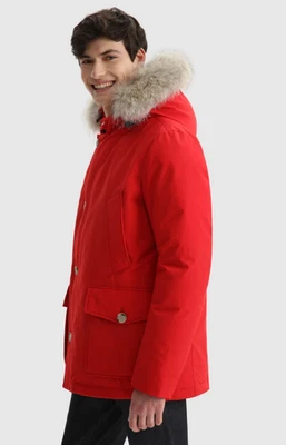 950 USD Luxury authentic Woolrich Down Jacket, size M - Image 1 of 4