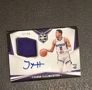 2020-21 Panini Chronicles Tyrese Haliburton Rookie Patch RPA RC Auto 57/99 - Picture 1 of 2