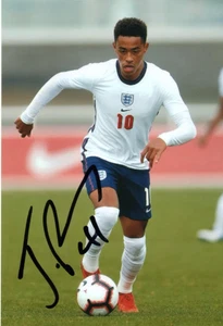 ENGLAND & NEWCASTLE: JACOB RAMSEY SIGNED 6x4 ACTION PHOTO+COA - Picture 1 of 1