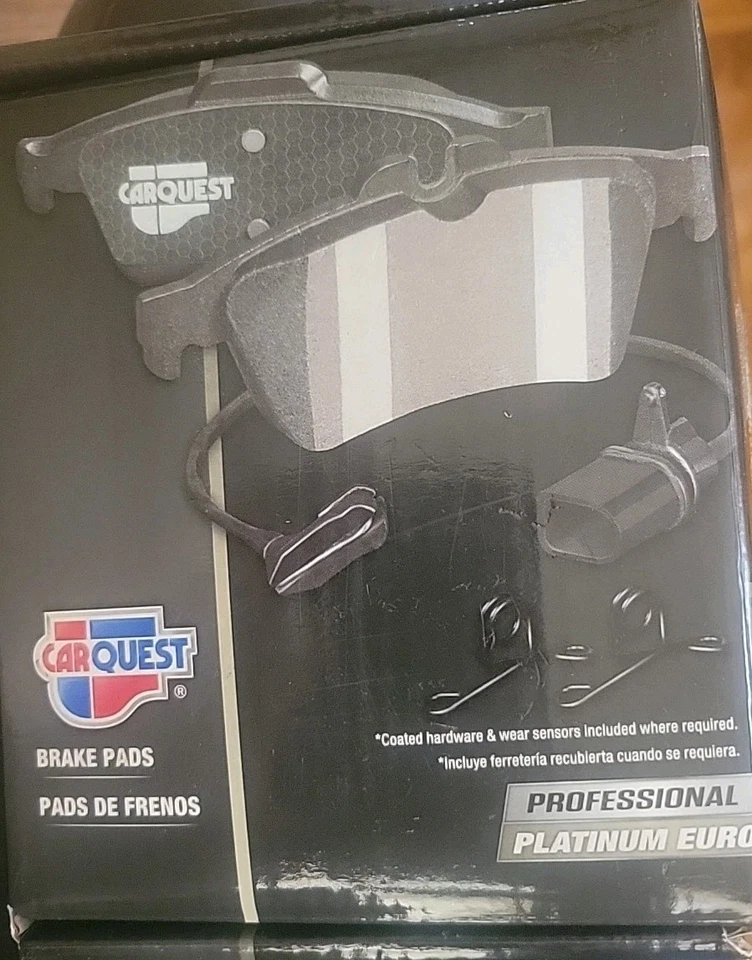 Профессиональные платиновые тормозные колодки Carquest: с аппаратной деталью No PXD1761H - Изображение 1 из 4