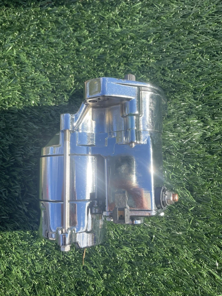 All Balls 80-1004 Racing Starters 1,7 kW, Chrome Harley Big Twin Cam - Imagem 1 de 4