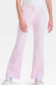 NEW Art Class Girl's Pink Fleece Flare Sweatpants Size Medium (8) - Picture 1 of 2