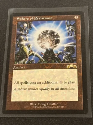 Exodus Sphere of Resistance MTG Magic the Gathering LP - Image 1 of 2