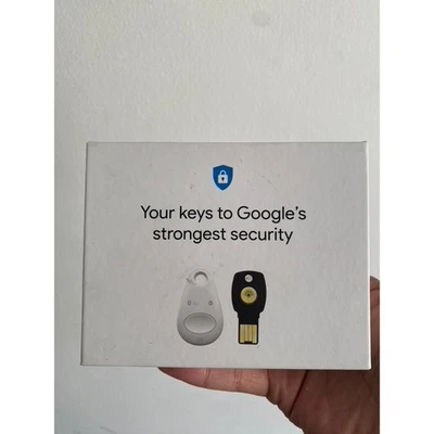 Google Titan Security Key USB (K9T) + Bluetooth Security Key (K13T) Bundle - Image 1 of 4