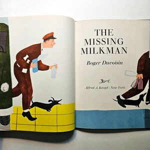Roger Duvoisin MISSING MILKMAN 1967 HC - Imagen 1 de 5