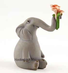 Ofrenda de elefantes a 4627 jardín de hadas en miniatura - Imagen 1 de 8
