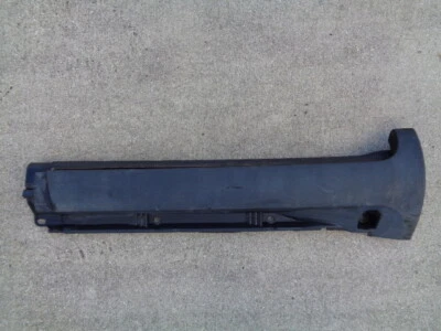 Volvo S60 2002 faldón lateral panel basculante conductor trasero izquierdo - negro OEM Foto 1 de 4