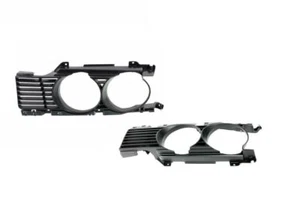 Front Grill Headlight Grill Pair Set for BMW 5 Series E34 1987-1992 51131944137 - Picture 1 of 3