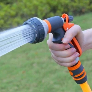 Adjustable Garden Sprayer 8 Spraying Modes Irrigation Watering Nozzle - Picture 1 of 15
