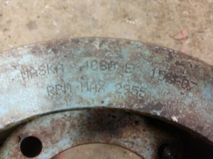 Polea Maska 4C80 Polea 4 Ranuras TB Madera 804c - Imagen 1 de 4