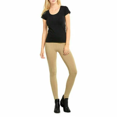 1. Leggings femininas skinny inverno quente malha cabo lã sem pés tamanho único - Imagem 1 de 4