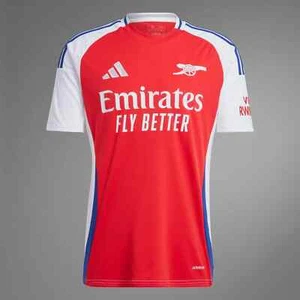Adidas Arsenal 2024/25 Home Jersey Red Scarlet Kit | Men's Size XS | IT6141 - Picture 1 of 8