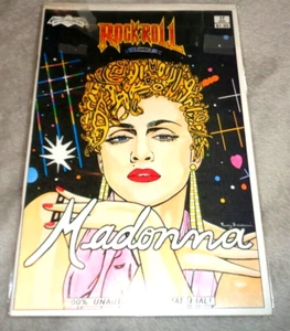Rock n Roll Comics #17 Madonna First Printing - Unauthorized & Proud 1990 - Picture 1 of 2