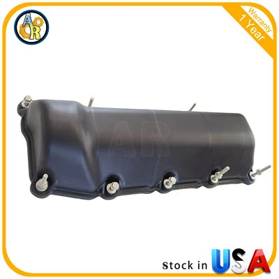 Cubierta de válvula de motor izquierda con junta y pernos para 02-12 Dodge Ram 1500 Jeep Liberty Foto 1 de 3