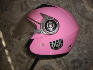PGR Motorcycle Helmet, Pink, Clear lens, Size Medium - Bild 1 von 3