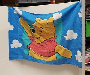 Vintage 1-Disney Winnie the Pooh and Piglet Too Standard Pillowcase Clouds - Picture 1 of 3
