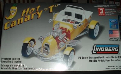 KIT MODELO PLÁSTICO FORD LINDBERG CANARY MODELO T GIGANTE 1/8 HABILIDAD 3 CAJA SELLADA Foto 1 de 4