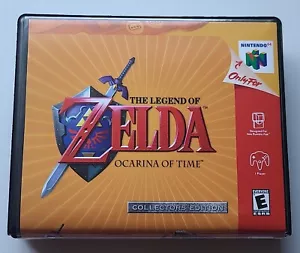 The Legend Of Zelda Ocarina Time Collector's Edition CASE Nintendo 64 N64 Box - Picture 1 of 5