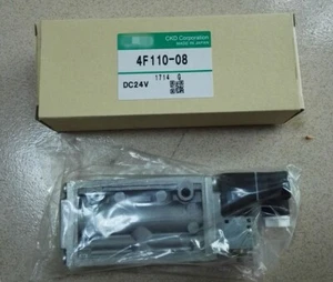 1PCS New For CKD 4F110-08 DC24V Solenoid Valve - Picture 1 of 1