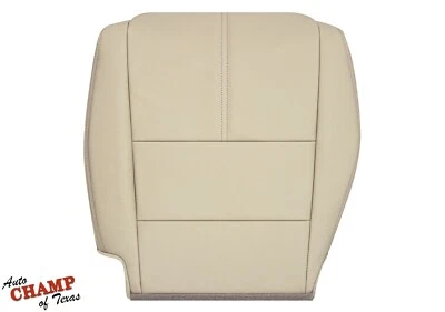 Honda Accord Crosstour 2010-2015 - Cubierta de asiento de cuero inferior del lado del conductor tostado Foto 1 de 4