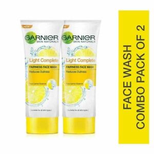 Garnier Skin Naturals, Light Complete Facewash, 100g Each (Pack Of 2) Free Shipp