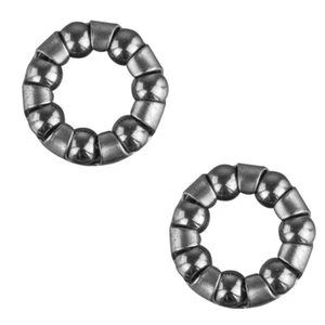 2 - PRO+ BICYCLE HUB FRONT OR REAR BALL BEARING RETAINER 1/4" 7 BALLS 3/8" AXLE - Picture 1 of 1