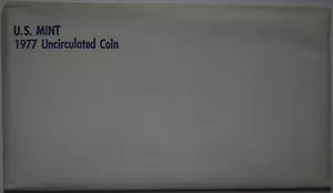 1977 US Mint Set with Eisenhower Dollar and Original Government Packaging - Picture 1 of 3