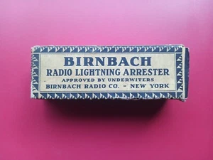 VINTAGE BIRNBACH FUNK BLITZABLEITER◾KERAMIK◾NOS IN OVP - Bild 1 von 8