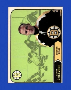 1968-69 O-Pee-Chee Set-Break #140 Gerry Cheevers LOW GRADE (filler) *GMCARDS* - Picture 1 of 2
