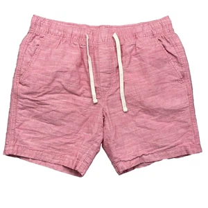 St Johns Bay Shorts Men Large Tall Red Comfort Band Preppy Golf Outdoor Academia - Picture 1 of 8