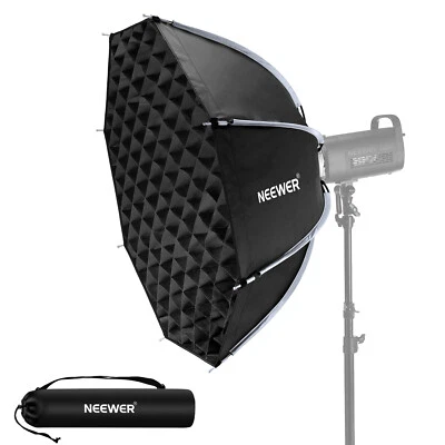 NEEWER 35'' Octagonal Softbox, QR Bowens Mount Softbox with Honeycomb Grid,NS35P - Image 1 of 4