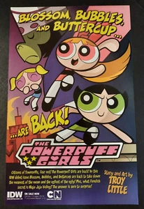 IDW Comics THE POWERPUFF GIRLS arte de red de dibujos animados ~ página de cómic anuncio impreso 2013 - Imagen 1 de 1