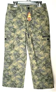 Harley Davidson® Boys kids Camouflage Cargo Pants - Picture 1 of 4