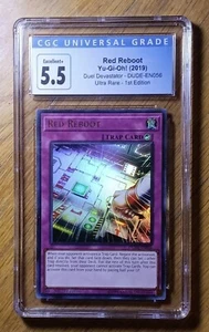 Yu-Gi-Oh! - Red Reboot - DUDE-EN056 - Ultra Rare - 1st Edition - CGC 5.5 - Picture 1 of 2