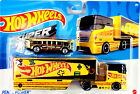 2023 Hot Wheels Super Rigs "Pencil Pusher" School Bus  Truck NEW 🟨 YELLOW 🟨