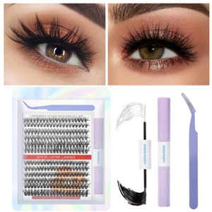 DIY Lash Extension Kit Cluster Lashes 240Pcs Lash Clusters Individual DIY# D - Bild 1 von 20