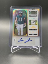 2022 Contenders Cam Jurgens Championship Ticket Autograph RC #173 Eagles /49