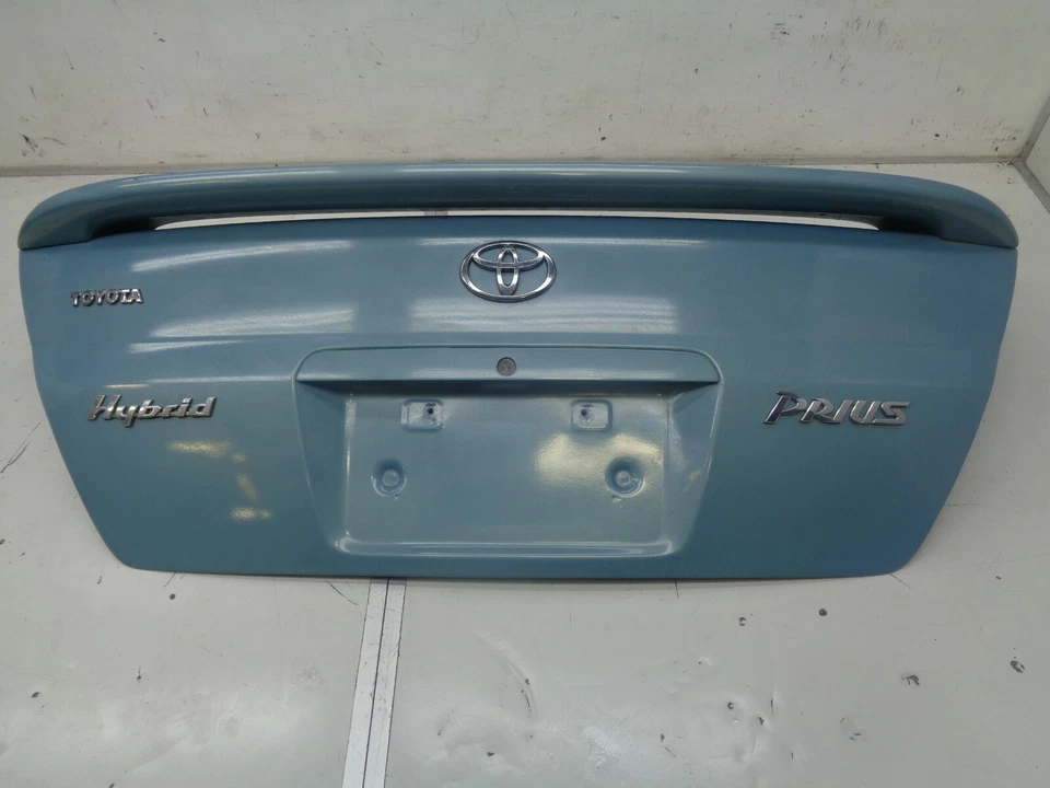2001-2003 Toyota Prius Trunk Hatch Tailgate W/ Spoiler Blue OEM AK2104176 — 第 1/4 张图片