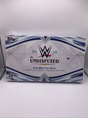 2020 Topps WWE UNDISPUTED Wrestling Factory Sealed HOBBY Box-10 AUTO/RELIC - Image 1 of 3