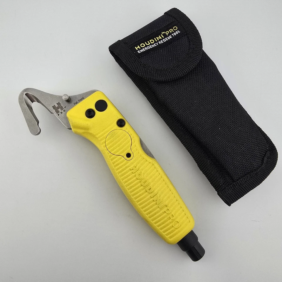 Benchmade Houdini Pro 30200 Emergency Rescue Tool Window Breaker Belt Cutter - Image 1 of 4