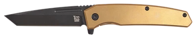 Ontario Knives Equinox Frame Lock 9805 S35VN Stainless Bronze Titanium - Image 1 of 2