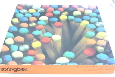 Vintage Springbok Strike One Match Over 500 Piece Puzzle Colorful - Image 1 of 3
