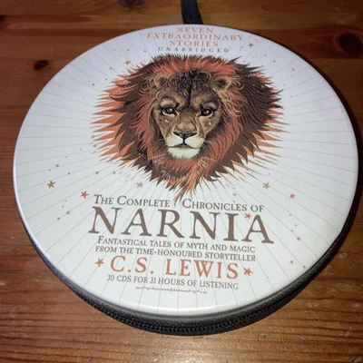 The Complete Chronicles of Narnia Audiobook 30  CD Set C.S. Lewis Harper Collins - Image 1 of 4